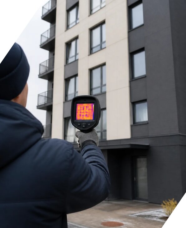 Тепловизионное обследование зданий в Лесосибирске от 5208 р. | ЭкспертизаРоссия