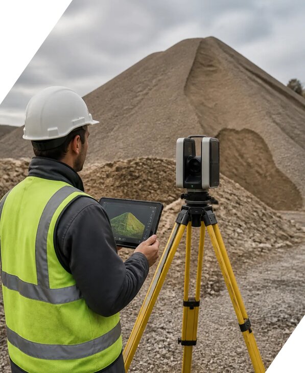 Лазерное 3D сканирование насыпей в Лесосибирске от 15623 р. | ЭкспертизаРоссия
